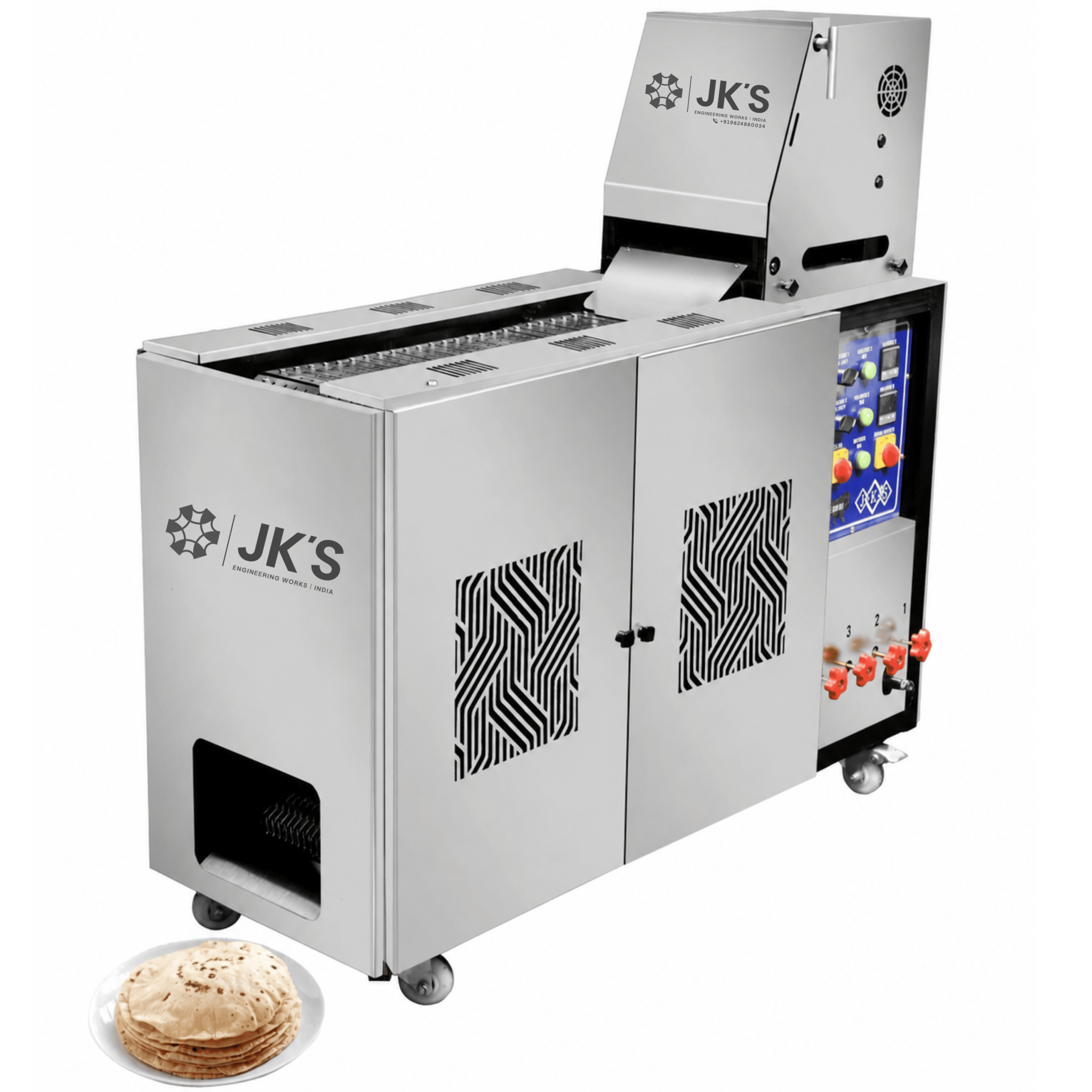 JK-0202 Automatic Roti & Chapati Making Machine