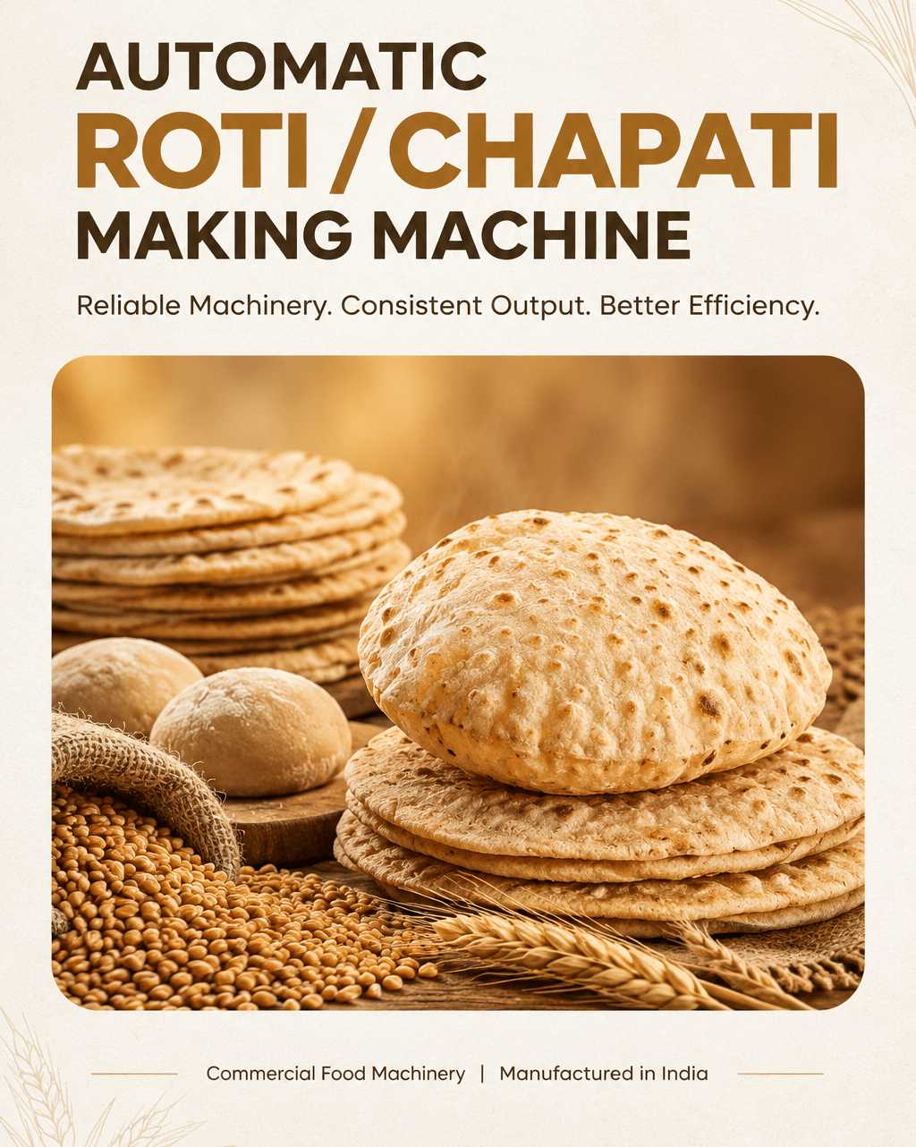 JK'S Engineering Works (India) chapati making machine and roti making machine catalogue cover